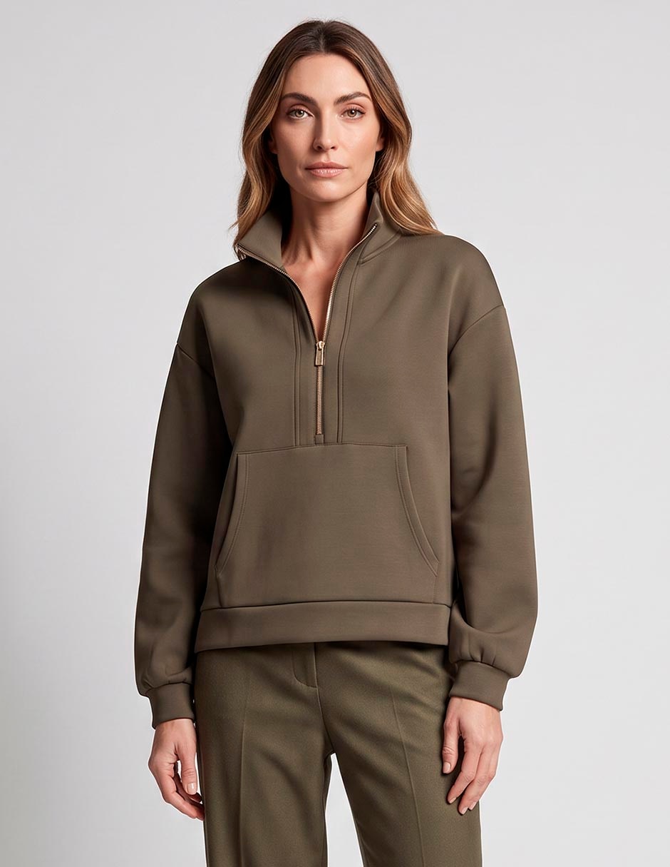 Sudadera con bolsa canguro para mujer 1
