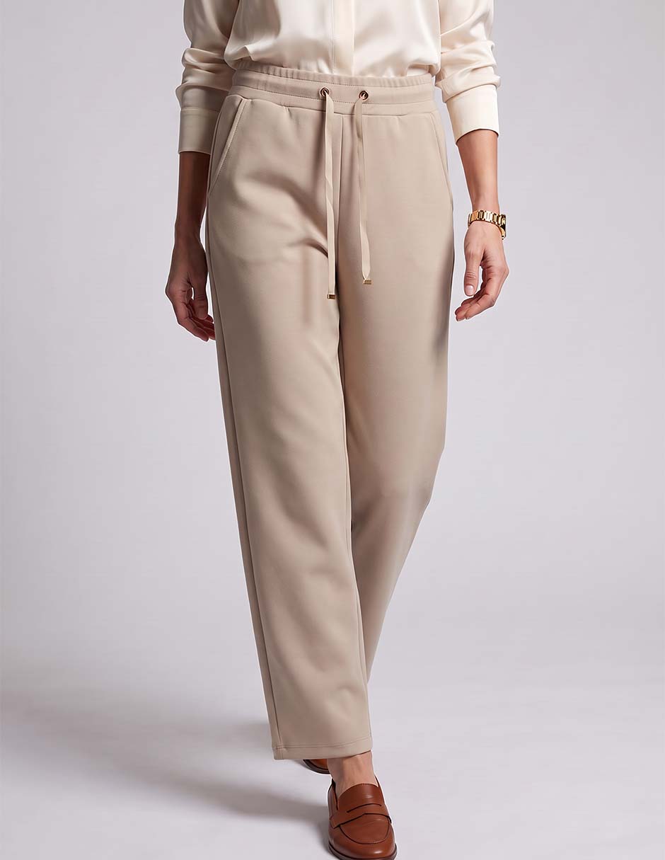 Pants con elástico para mujer