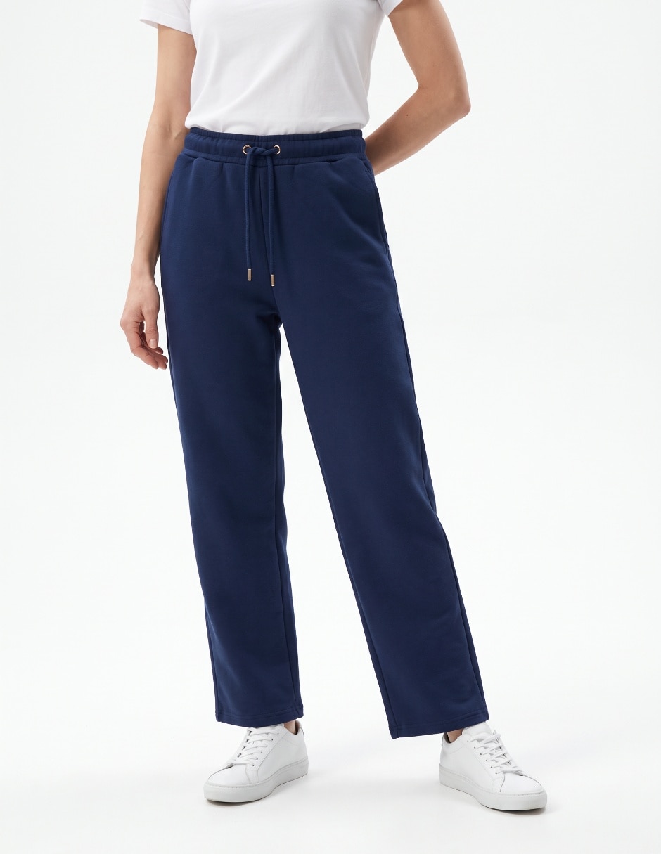Pants wide leg con agujeta para mujer Pants wide leg con agujeta para mujer