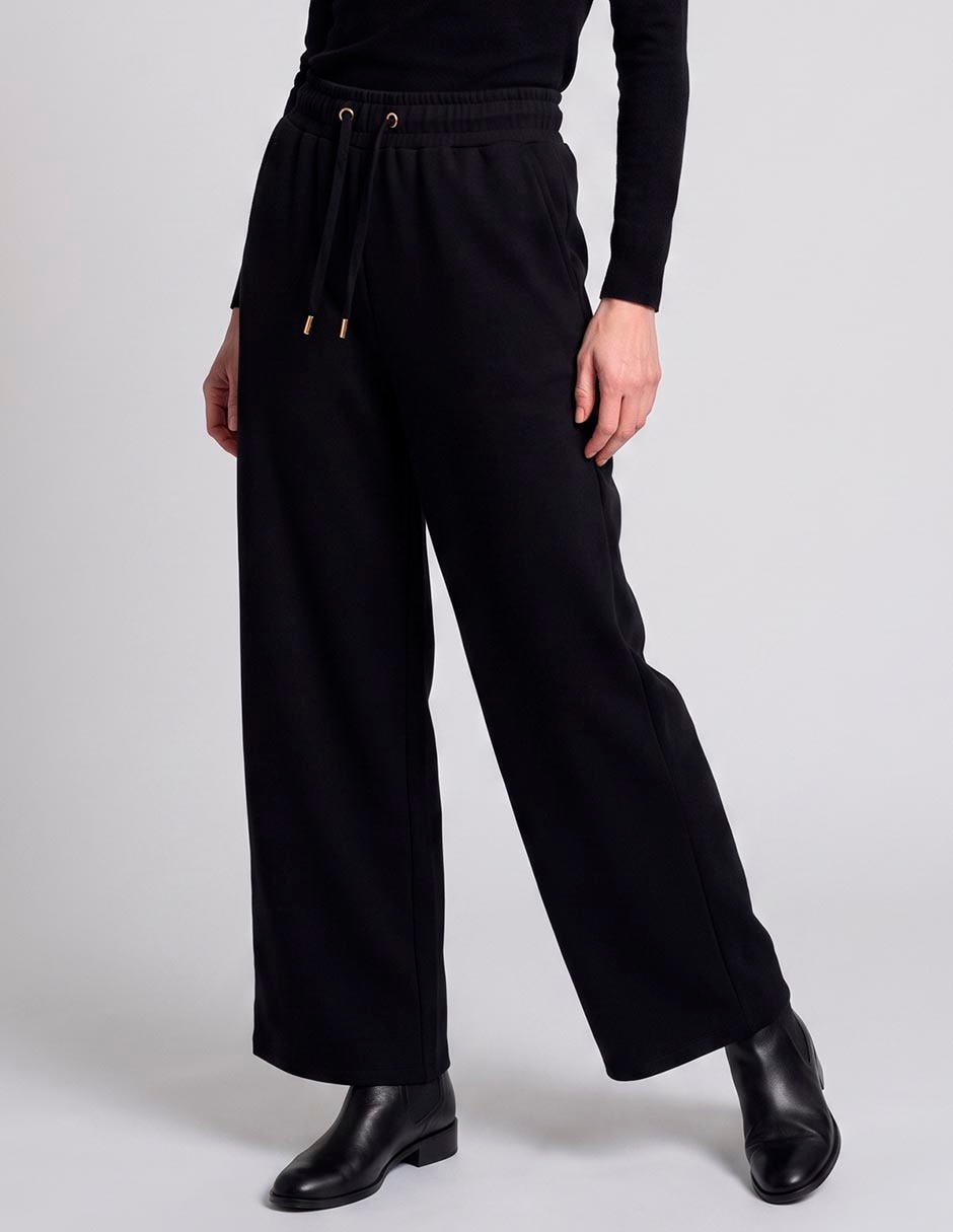 Pants wide leg con agujeta para mujer Pants wide leg con agujeta para mujer