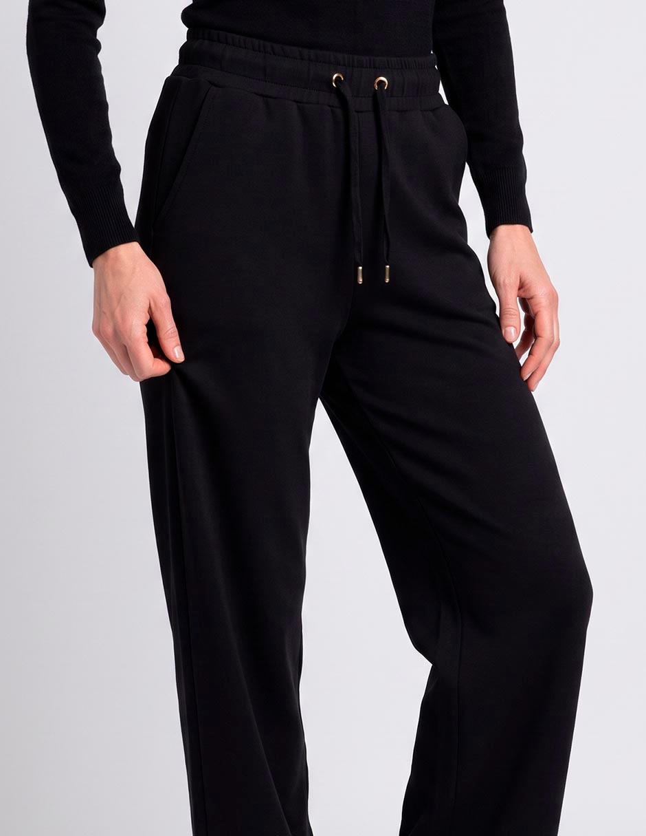 Pants wide leg con agujeta para mujer 3