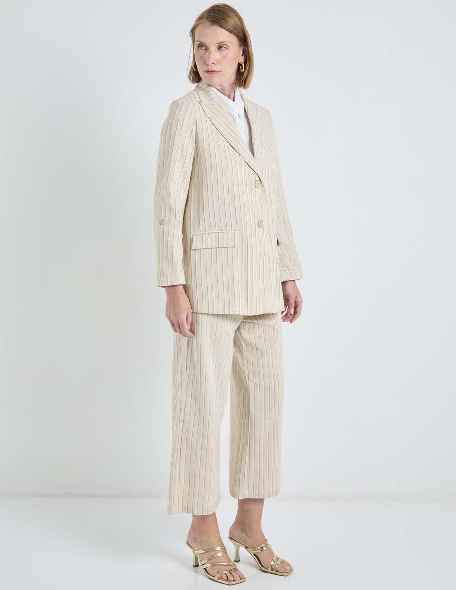 Pantalón coulotte amplio para mujer 2