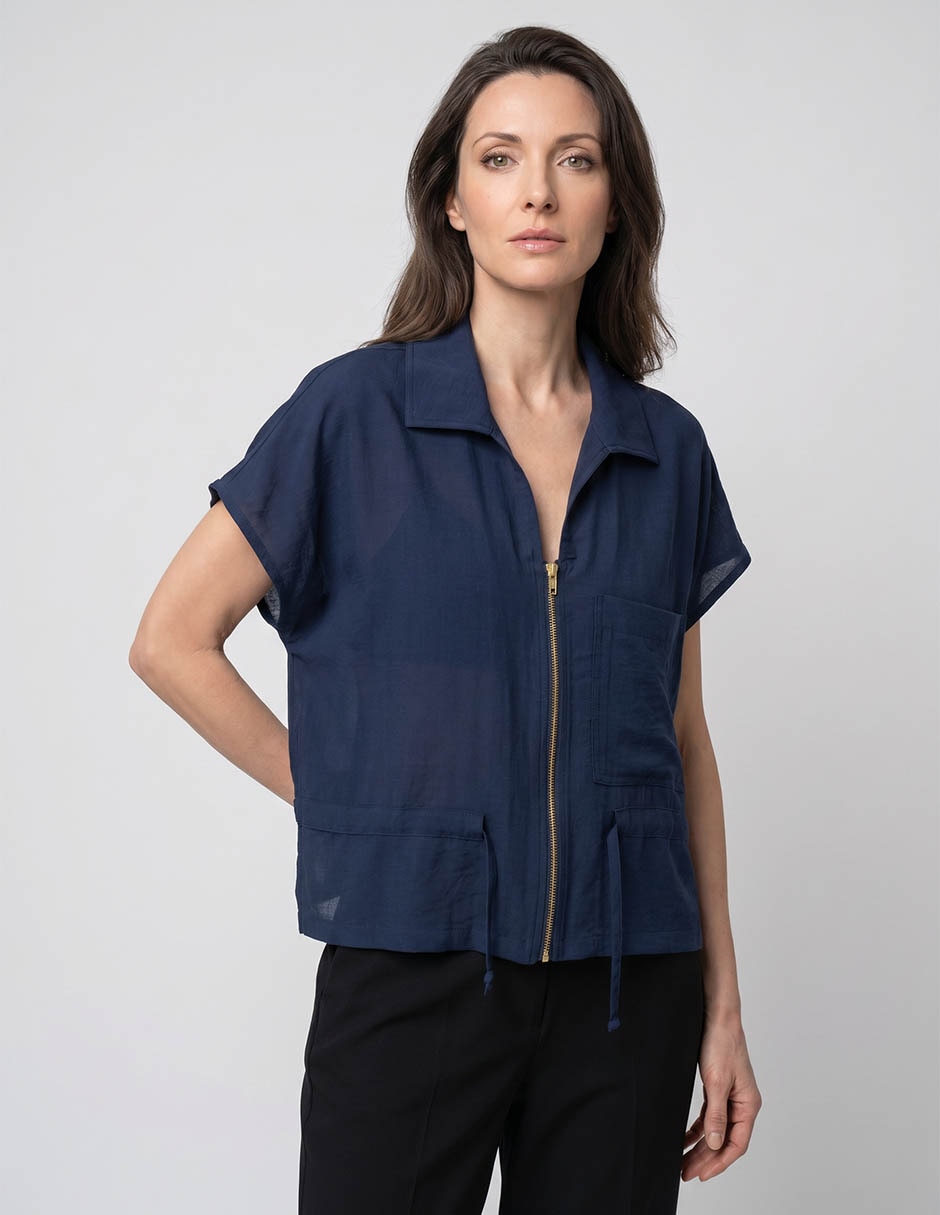 Blusa regular para mujer