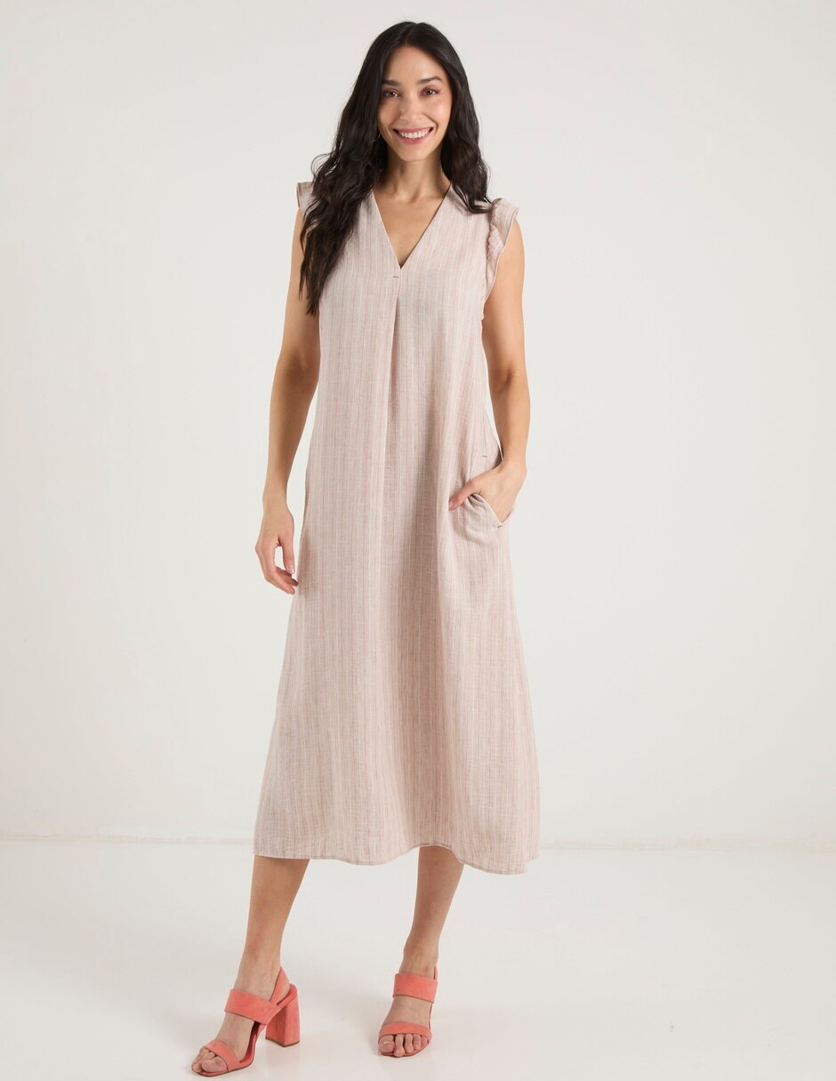 Vestido crop casual dándara para mujer