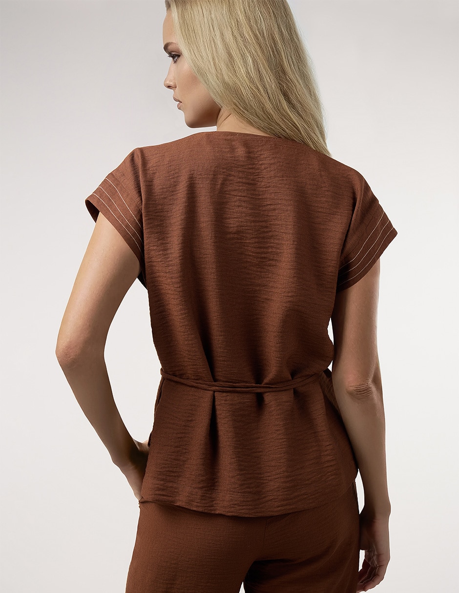 Blusa Dándara manga corta para mujer 3