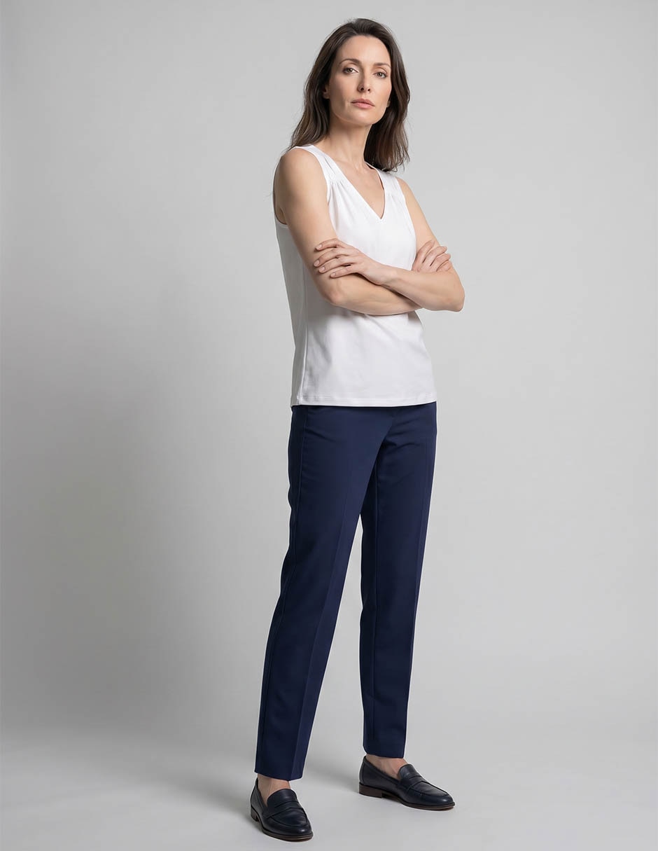 Playera cuello v para mujer 3