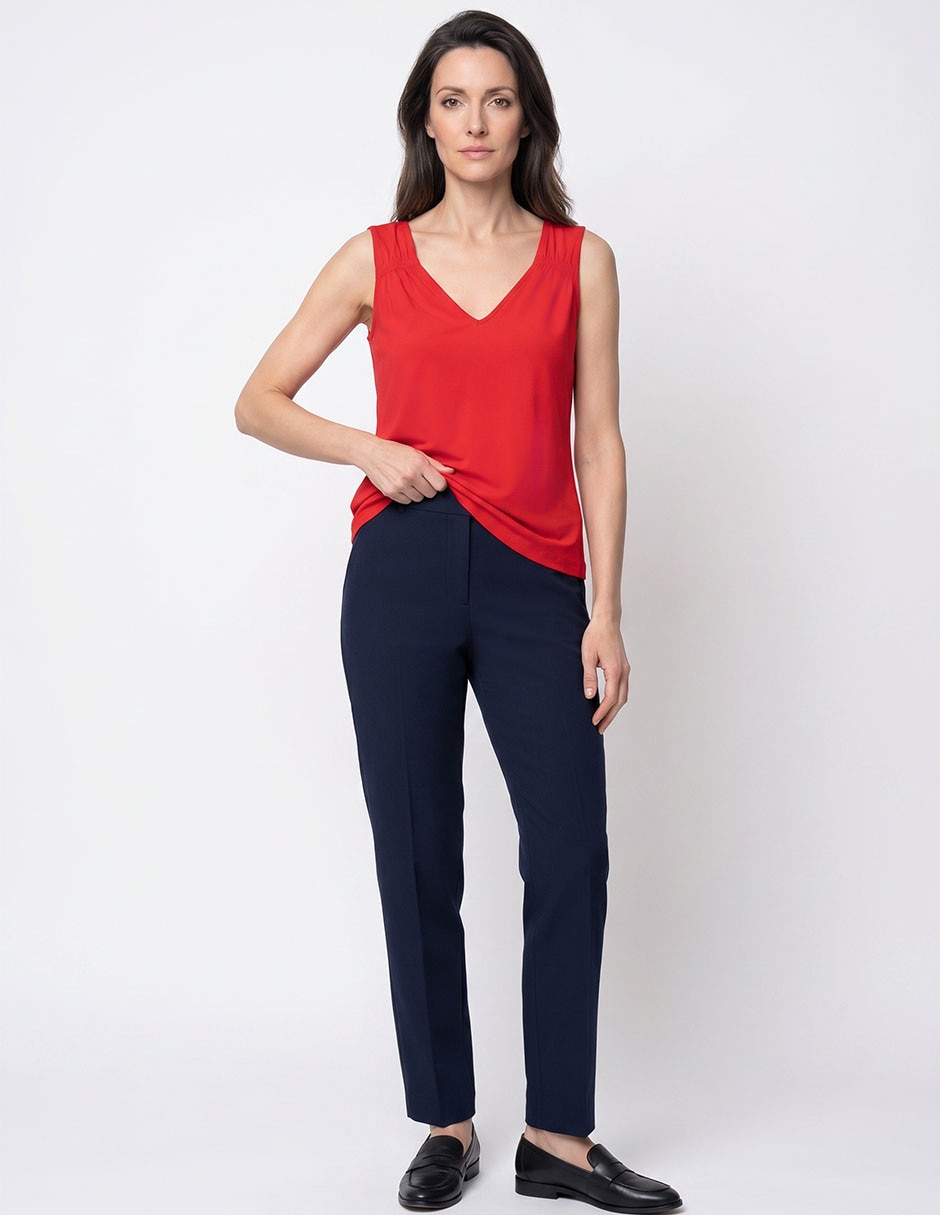 Playera Dándara cuello v para mujer