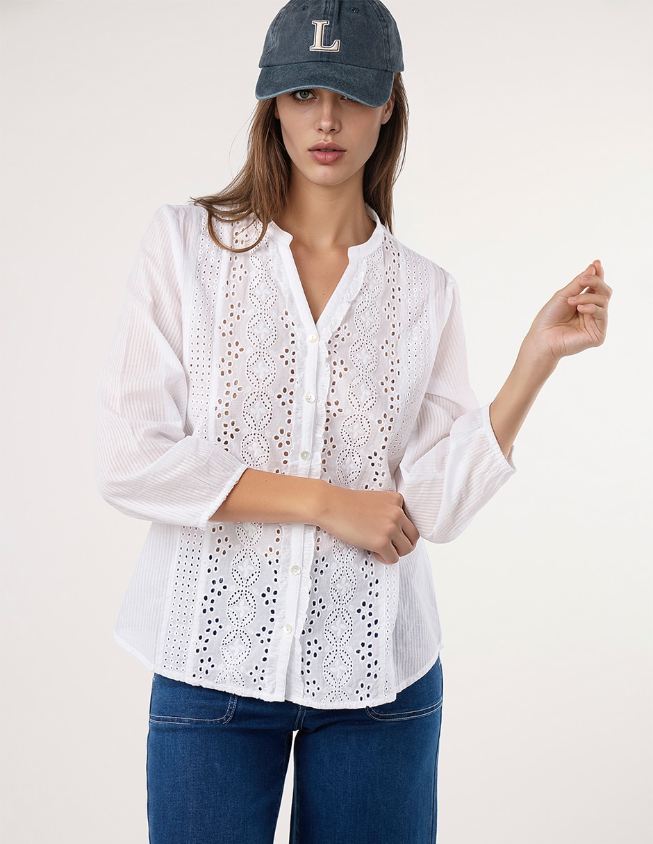Blusa manga larga para mujer Blusa manga larga para mujer