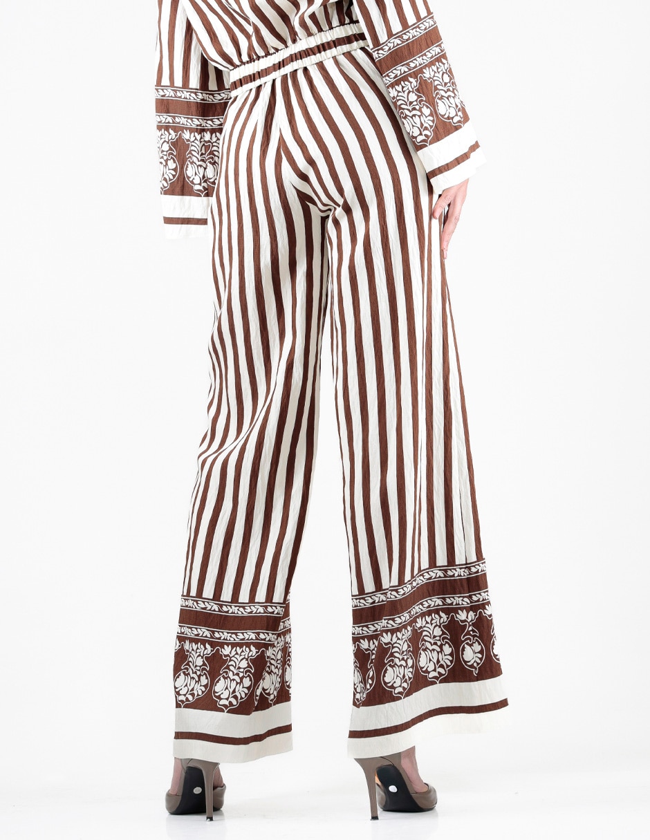 Pantalón relaxed Trinity wide leg para mujer