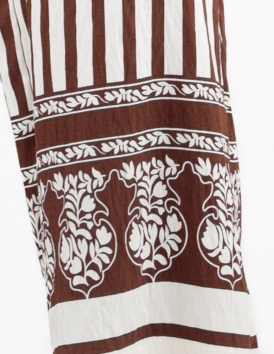 Pantalón relaxed Trinity wide leg para mujer