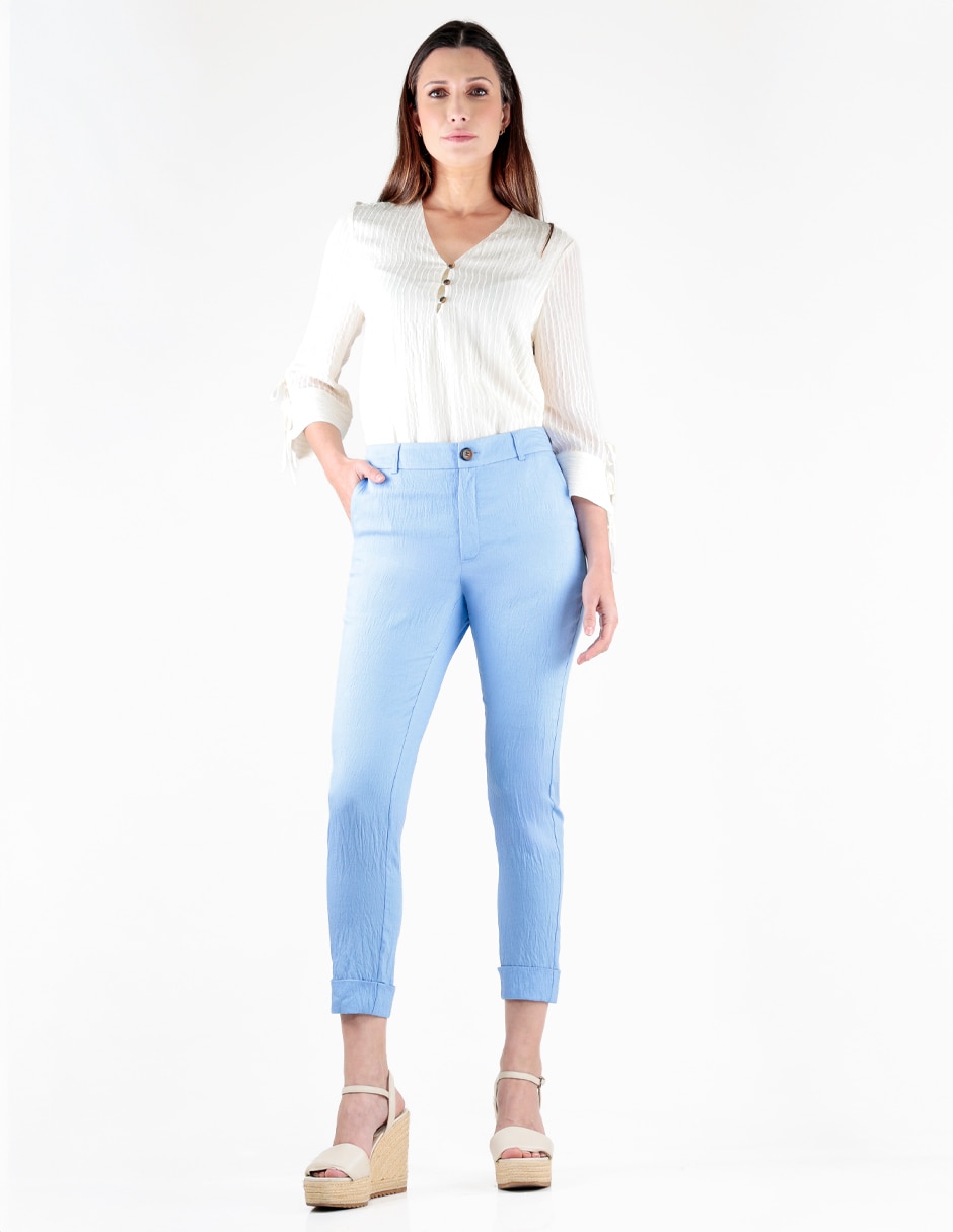Pantalón slim para mujer 3