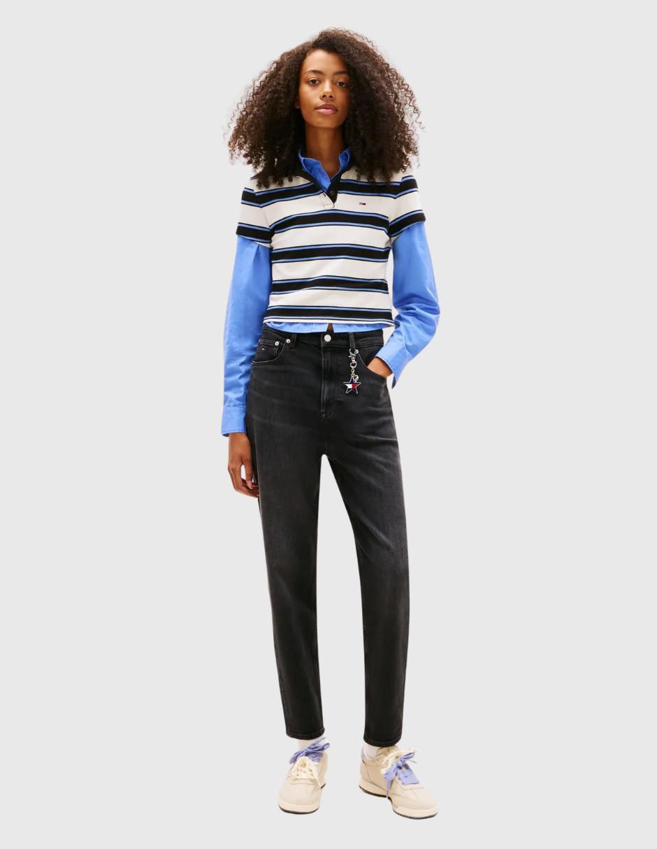 Jeans slim dw0dw22442 para mujer 6