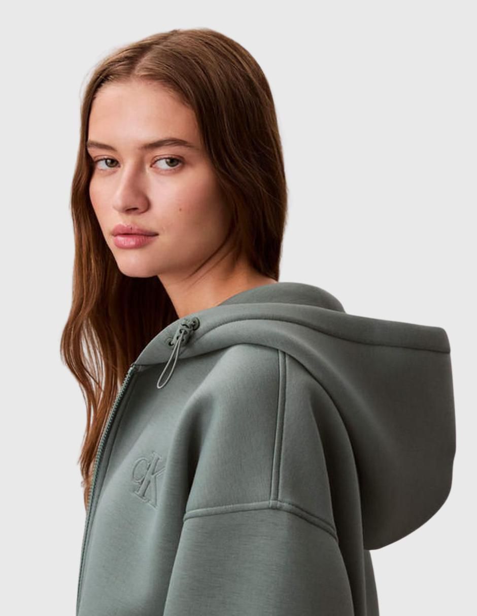 Sudadera con cierre completo para mujer