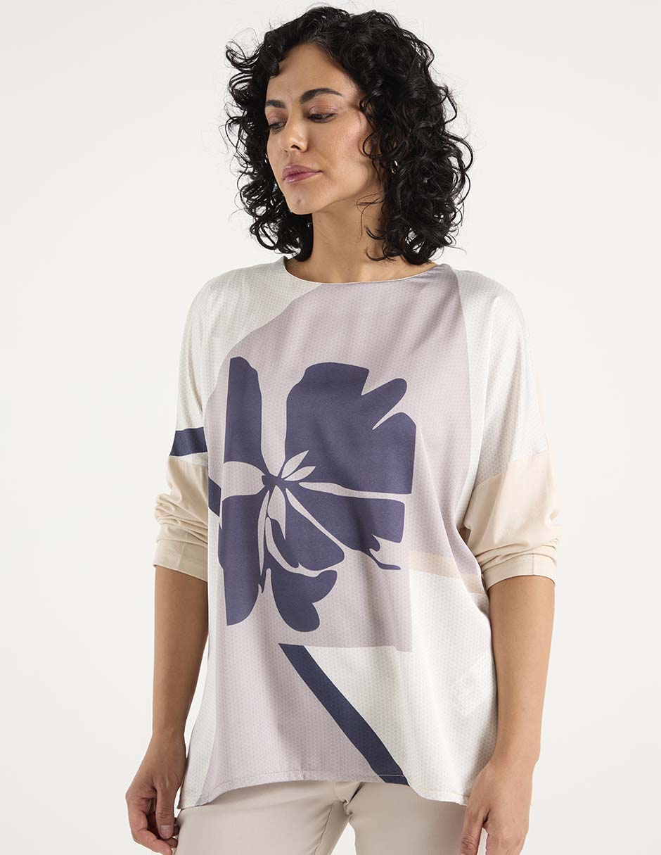 Blusa manga 3/4 para mujer 2