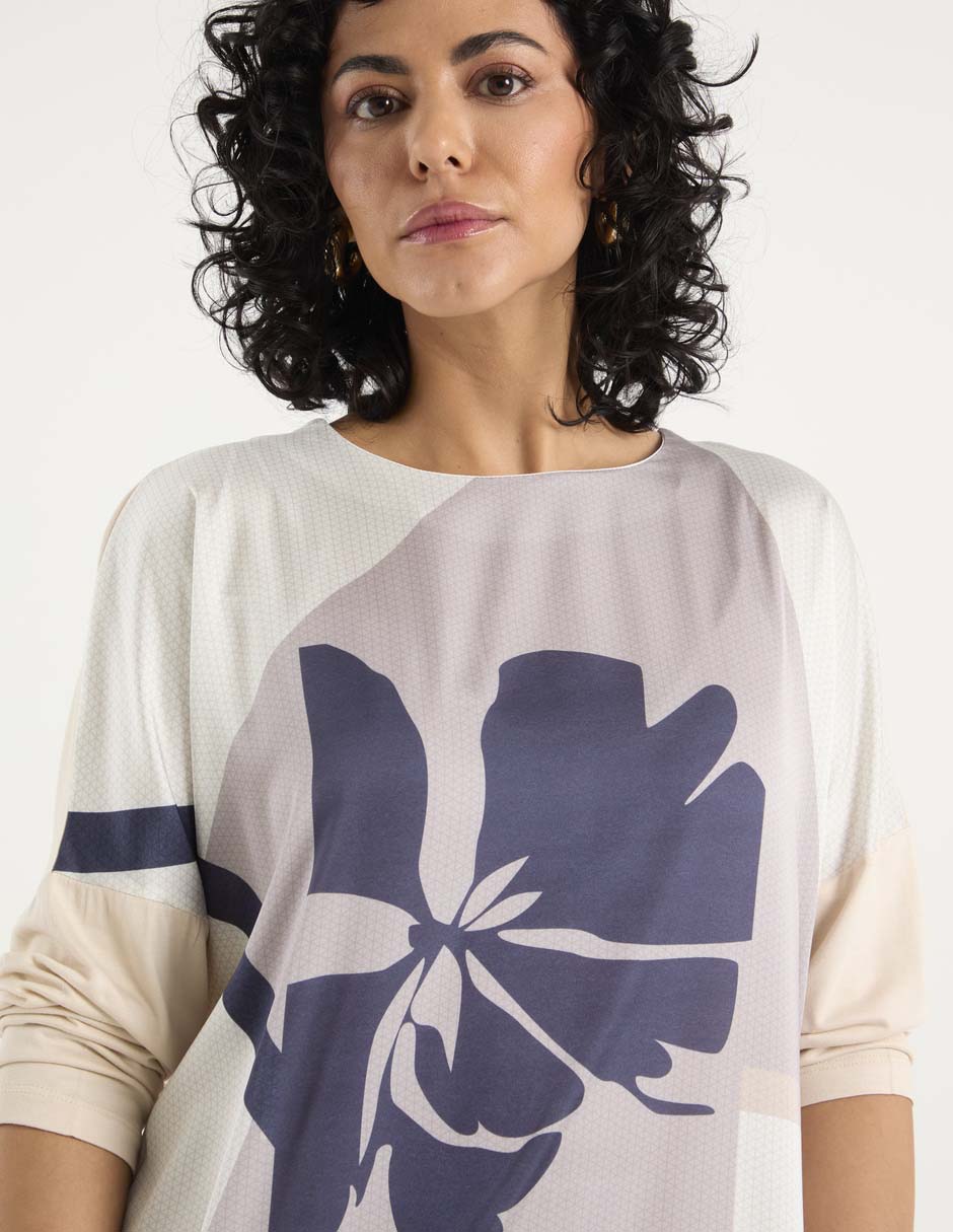 Blusa manga 3/4 para mujer 4