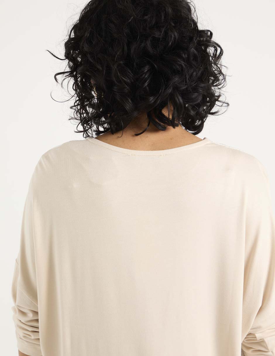 Blusa manga 3/4 para mujer 5