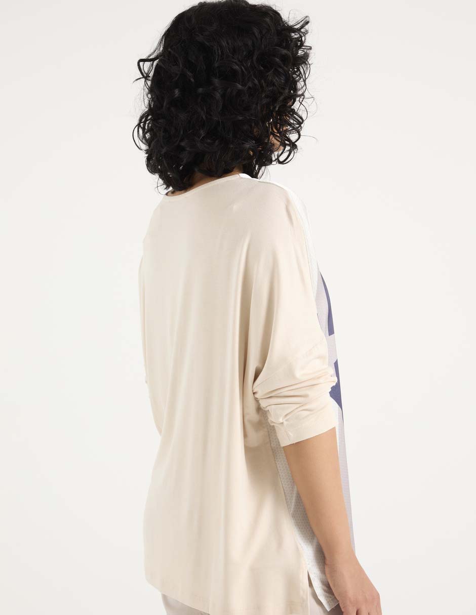 Blusa manga 3/4 para mujer 6