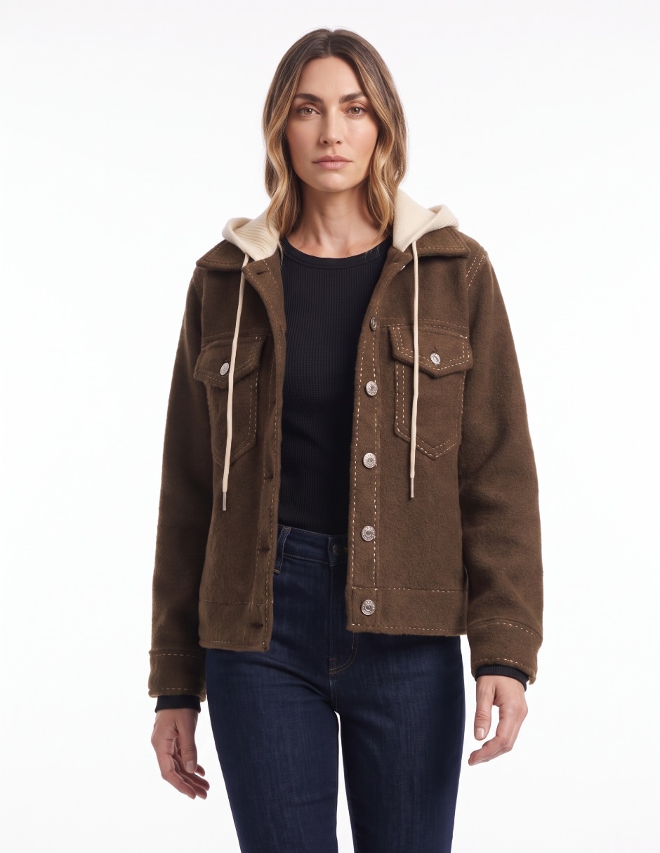 Chamarra Karen Oliver para mujer