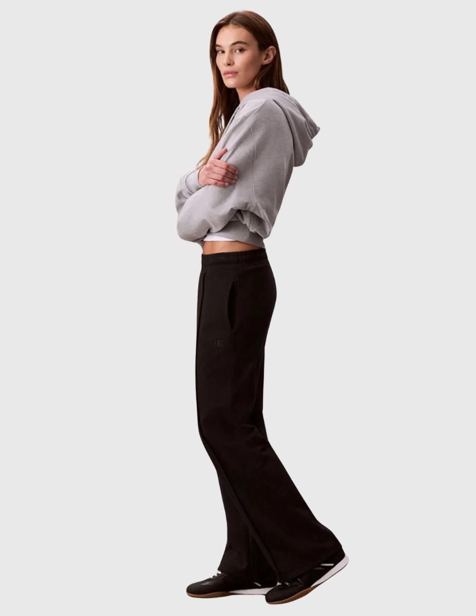 Pants regular con elástico para mujer 5