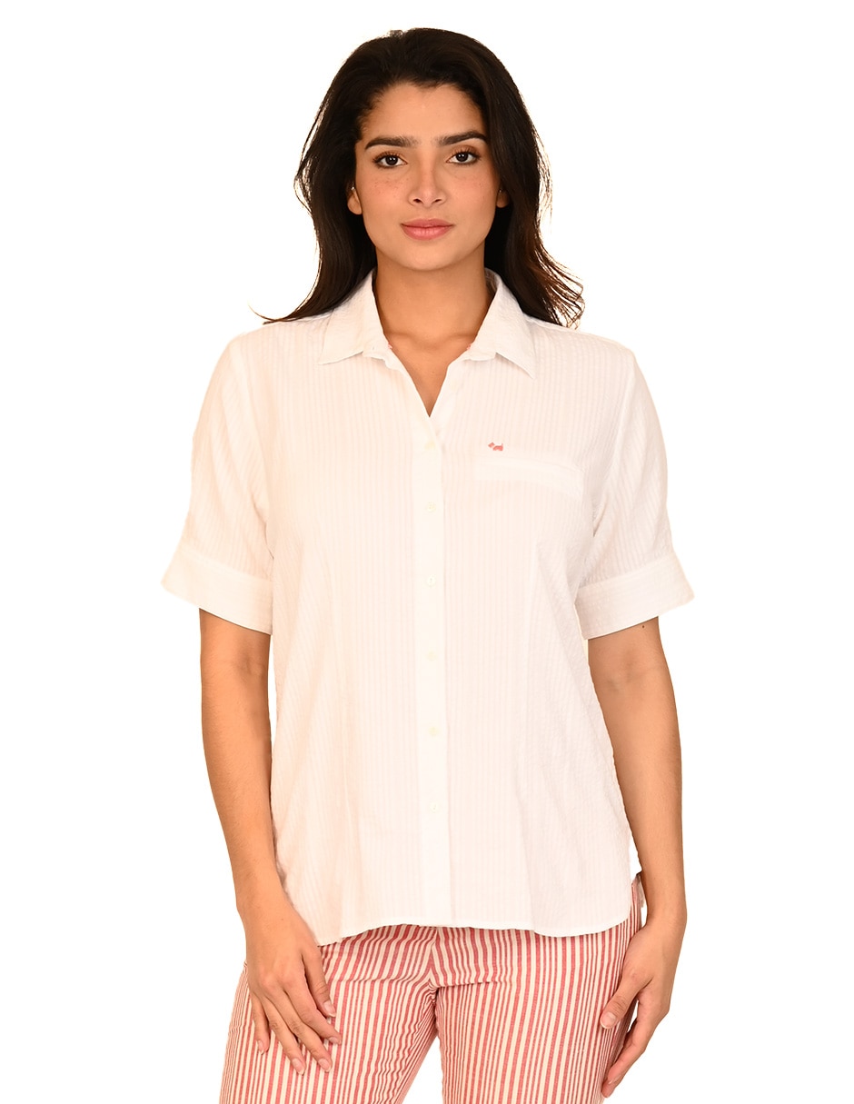 Blusa manga corta para mujer 1