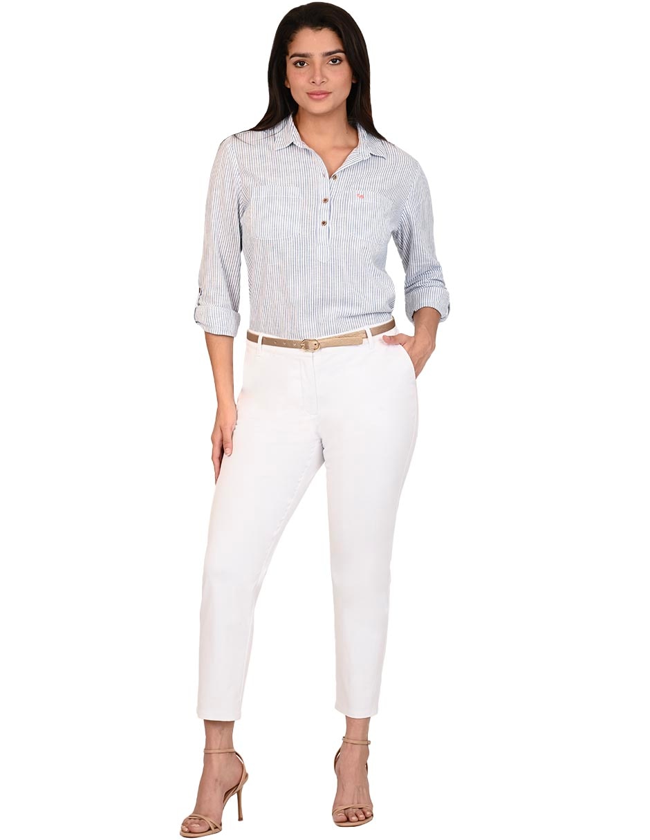 Pantalón regular para mujer 4