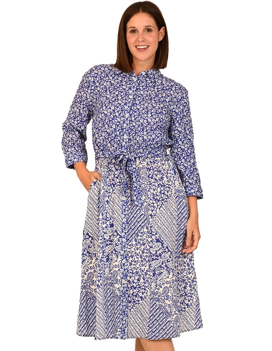 Vestido midi casual para mujer
