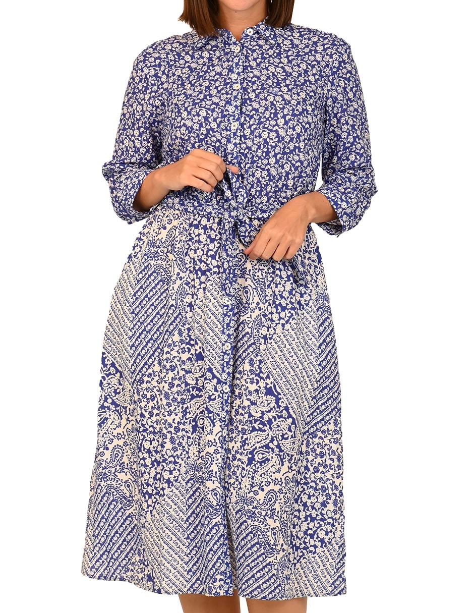 Vestido midi casual para mujer