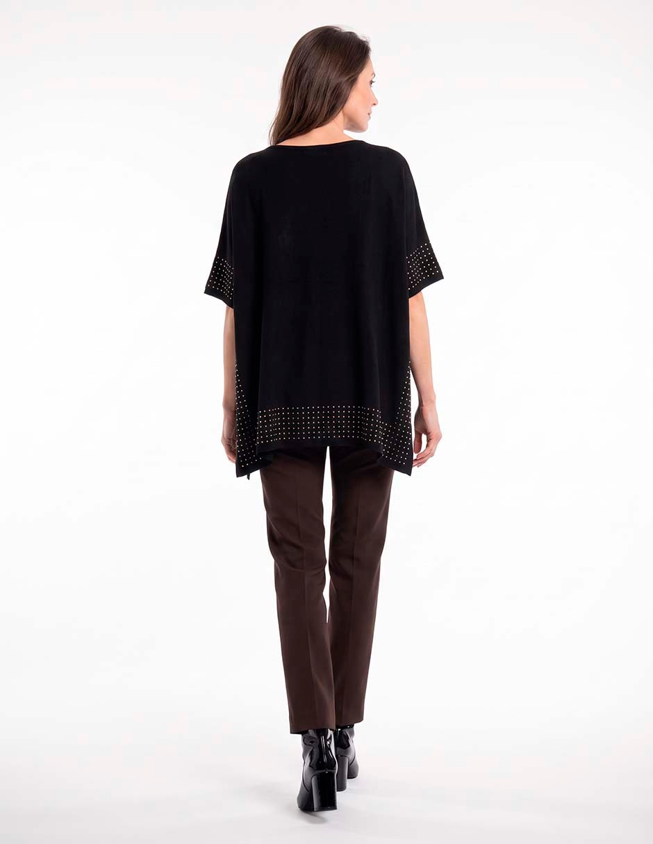 Blusa manga al codo para mujer 4