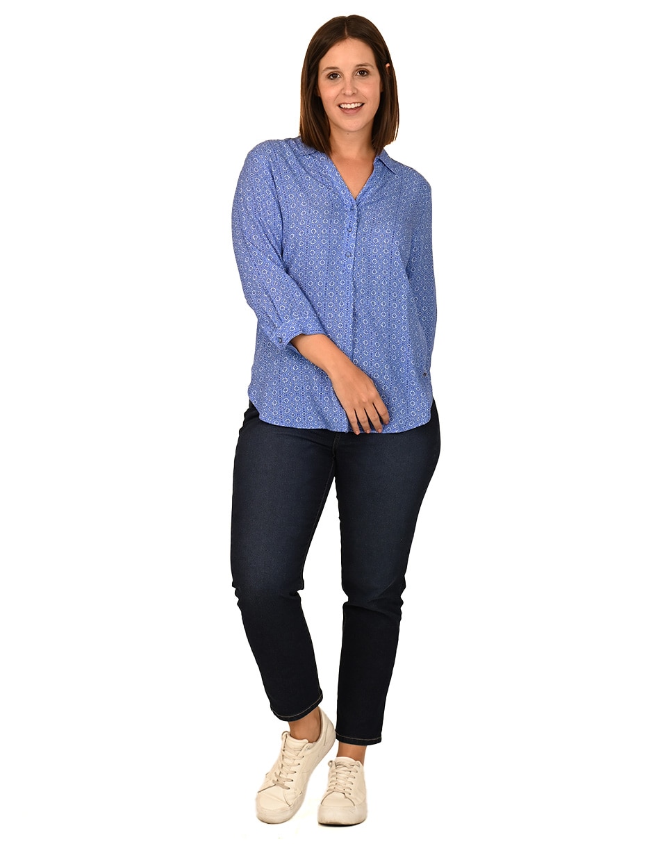 Blusa manga 3/4 para mujer 5