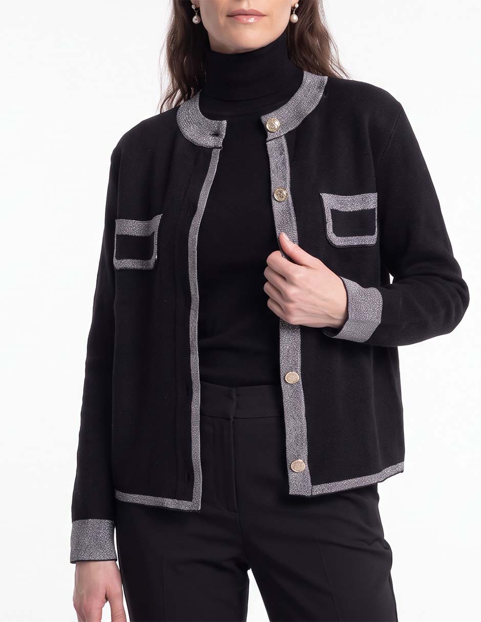 Suéter cuello redondo para mujer 2