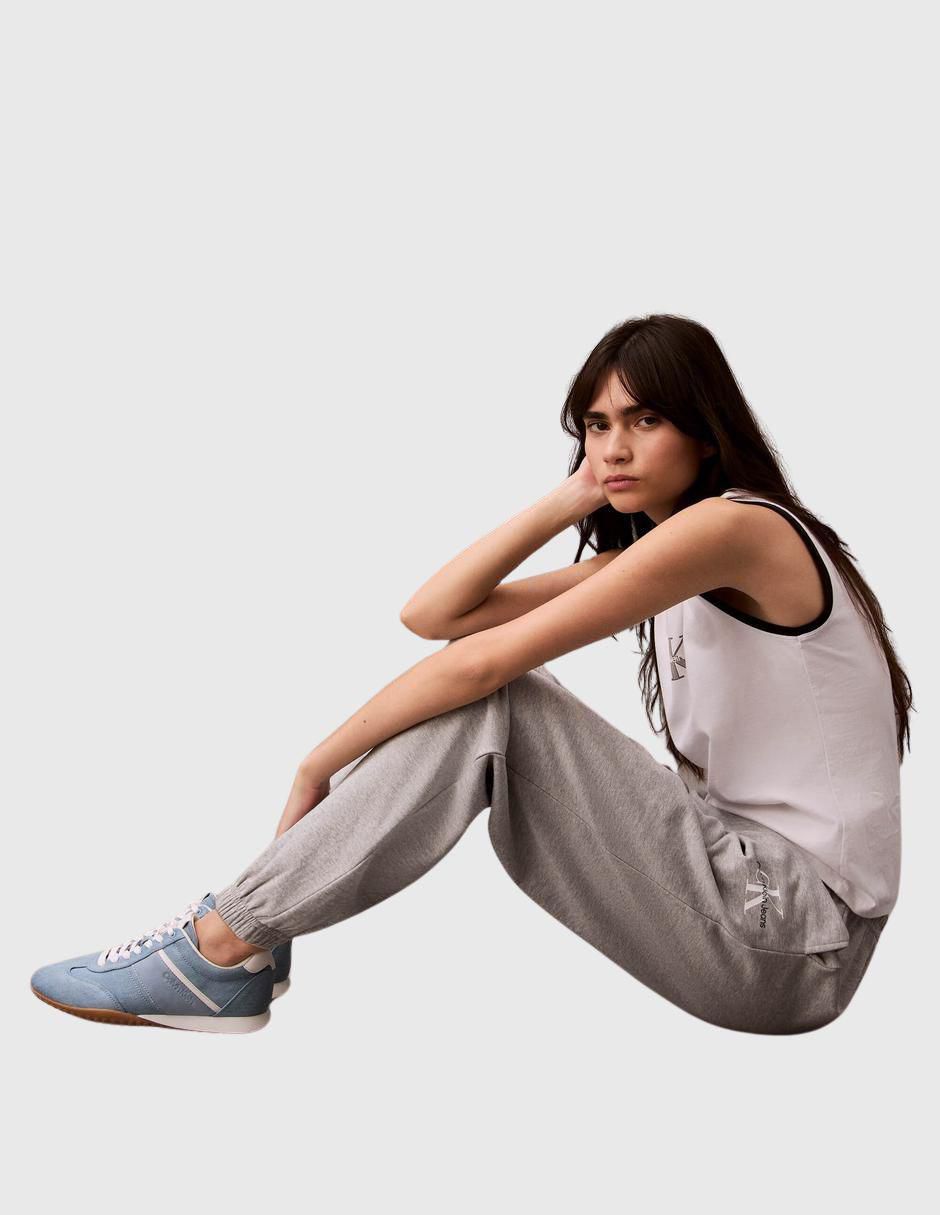 "pantalón" jogger calvin klein jeans regular "para mujer"