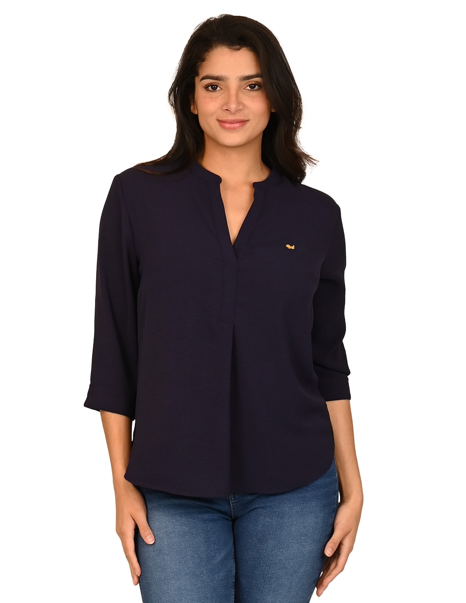 Blusa manga 3/4 para mujer 1