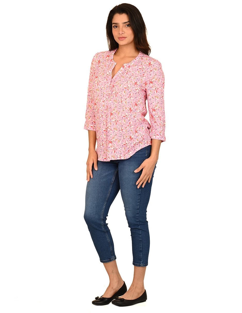 Blusa manga 3/4 para mujer 5