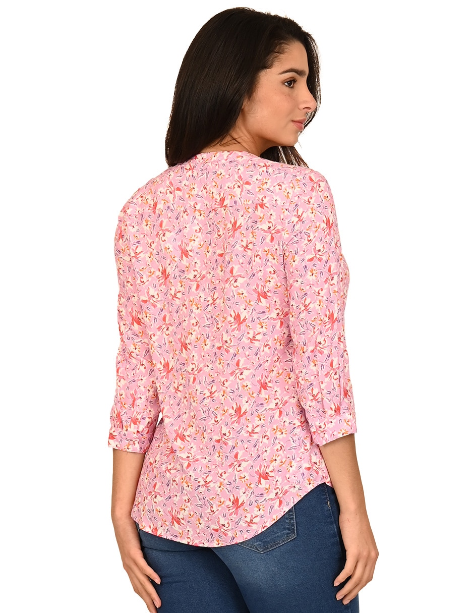 Blusa manga 3/4 para mujer 6