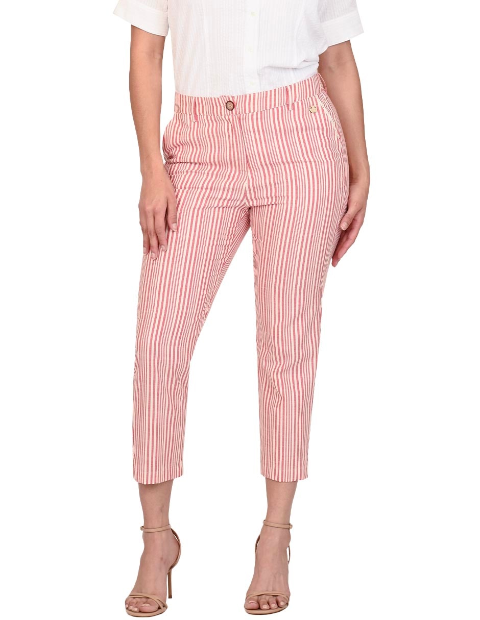 Pantalón capri regular para mujer 1