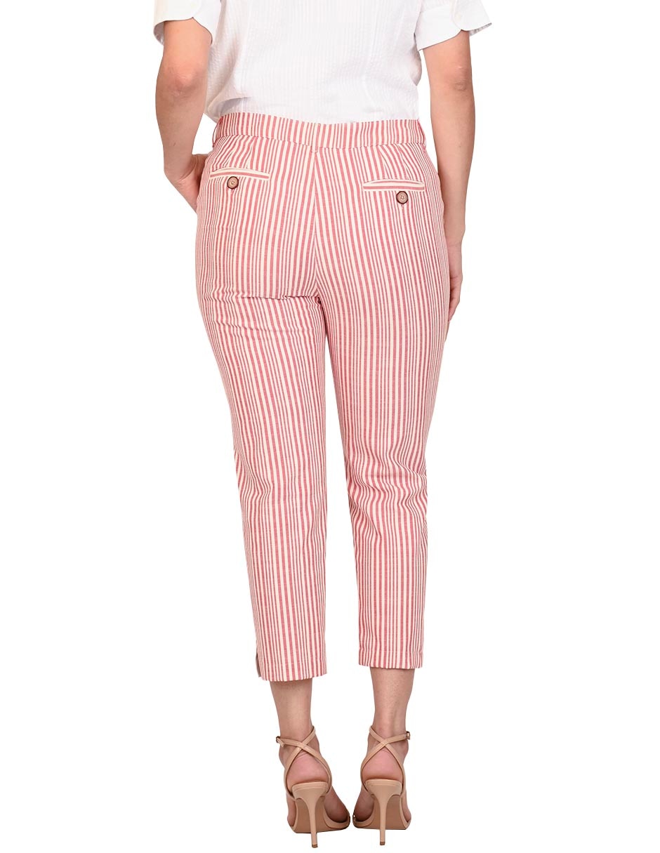 Pantalón capri regular para mujer 2
