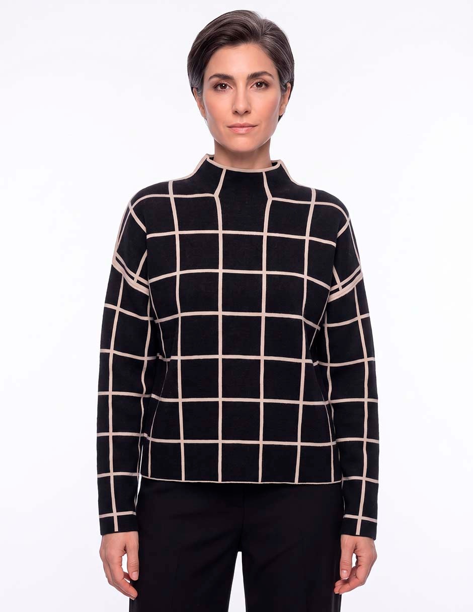 Suéter Karen Oliver cuello alto para mujer Suéter Karen Oliver cuello alto para mujer
