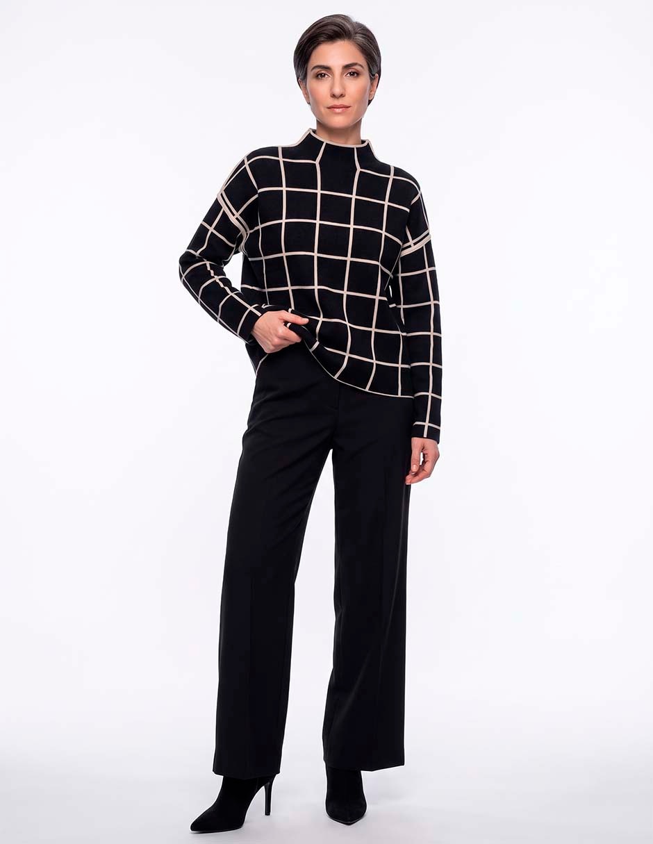 Suéter Karen Oliver cuello alto para mujer 3