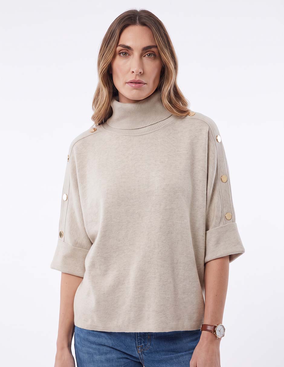 Suéter cuello alto para mujer Suéter cuello alto para mujer