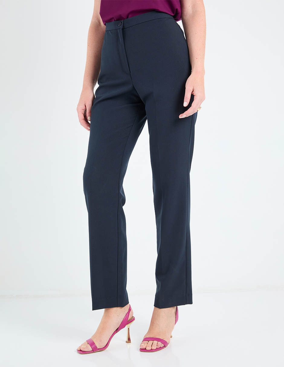 Pantalón de vestir slim para mujer