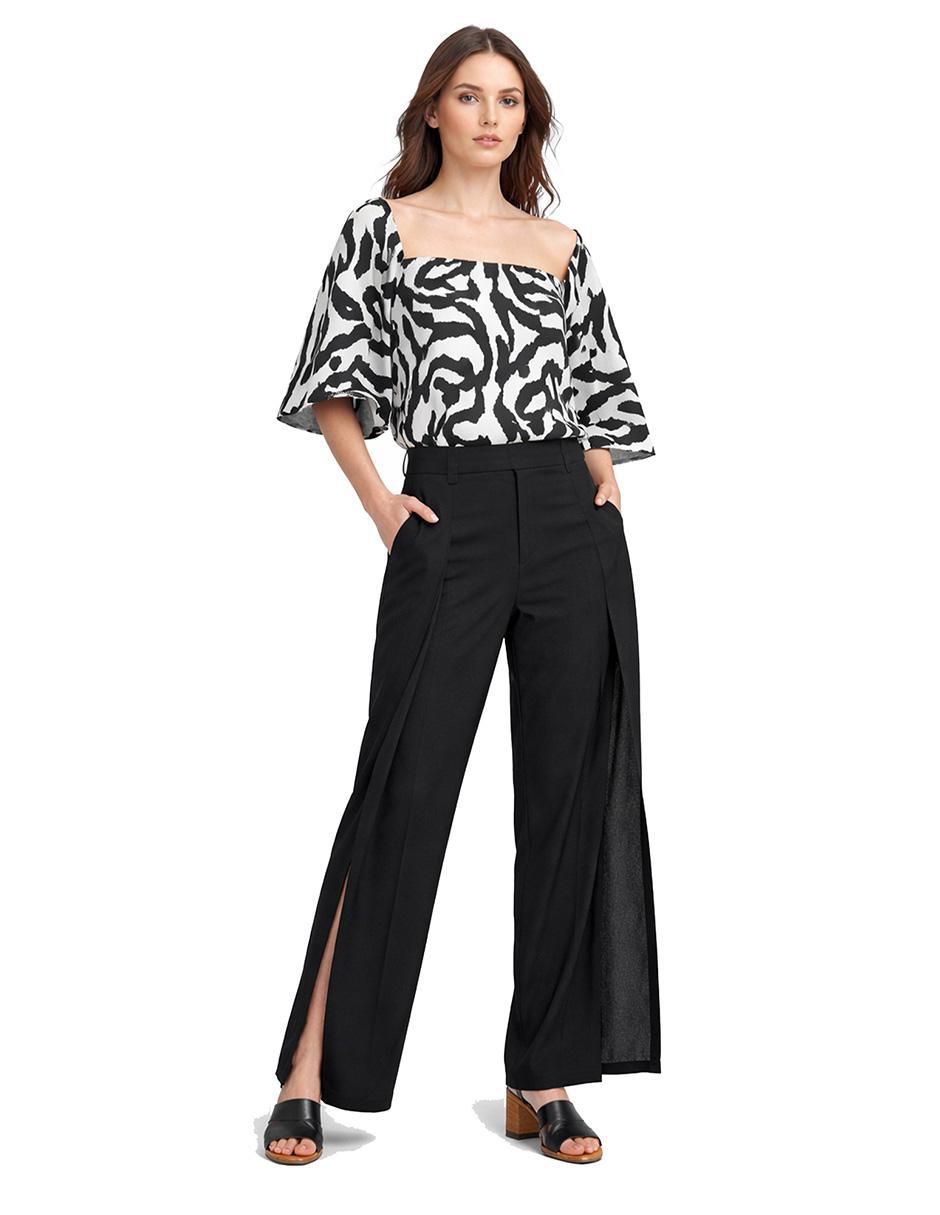 Pantalón amplio para mujer 4
