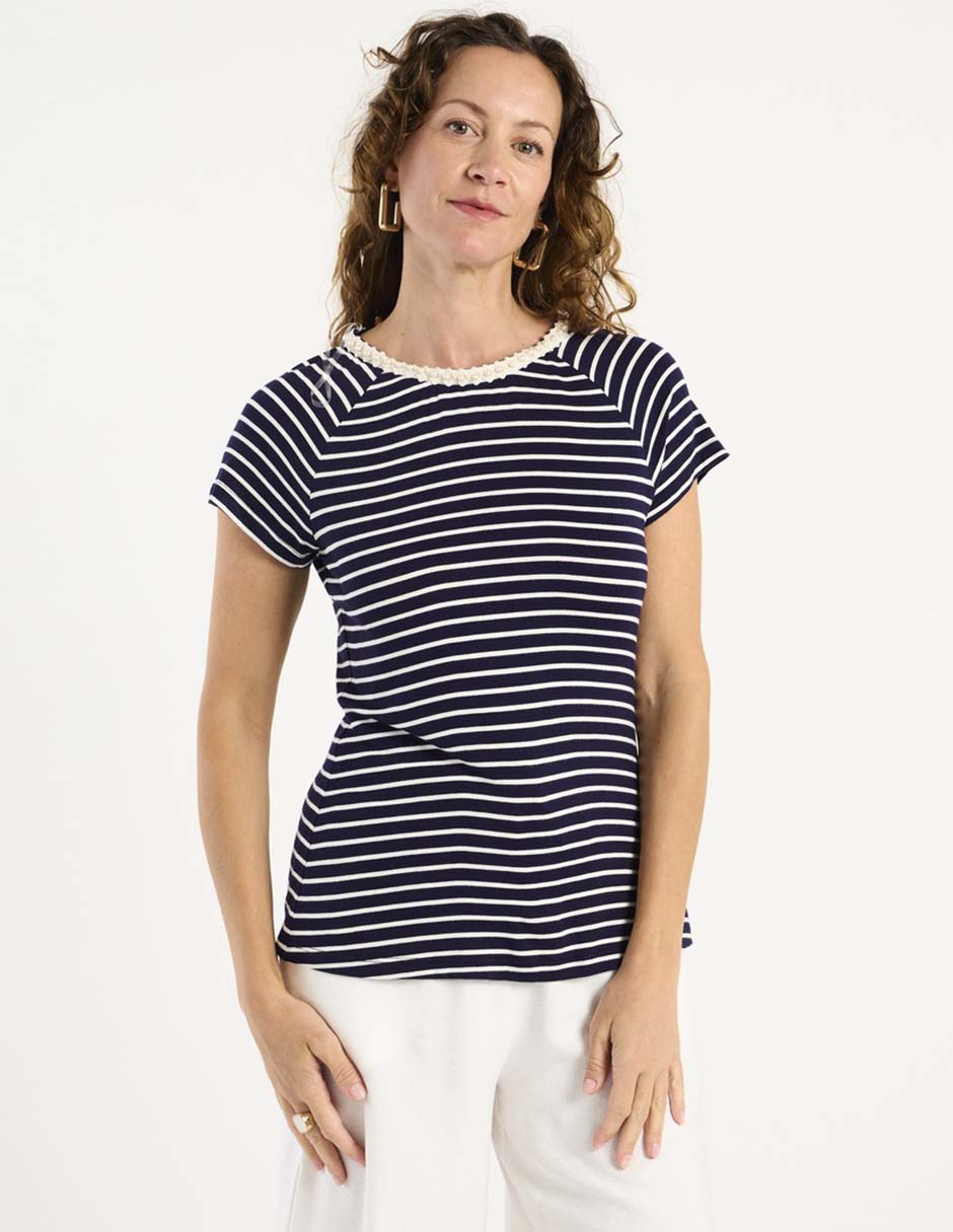 Blusa manga corta para mujer 1