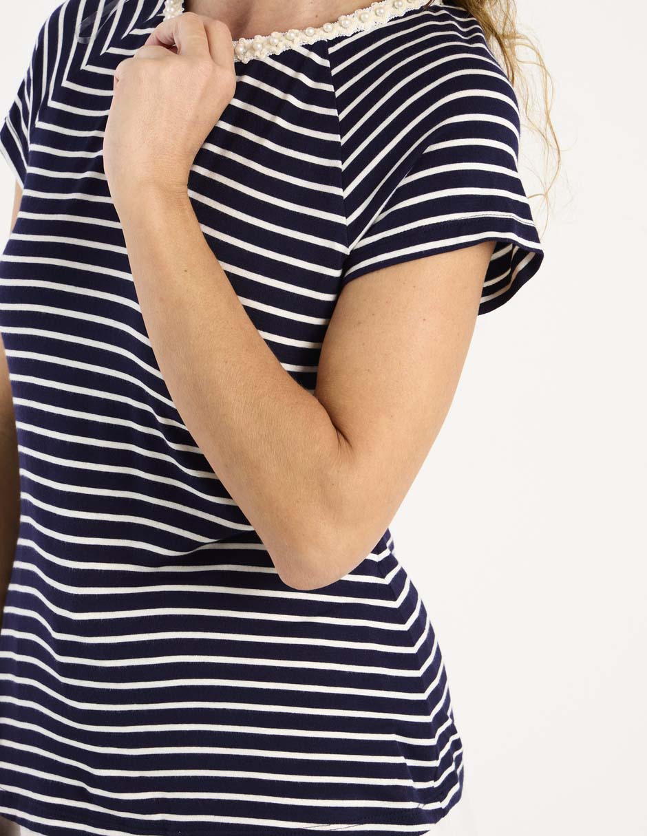 Blusa manga corta para mujer 10