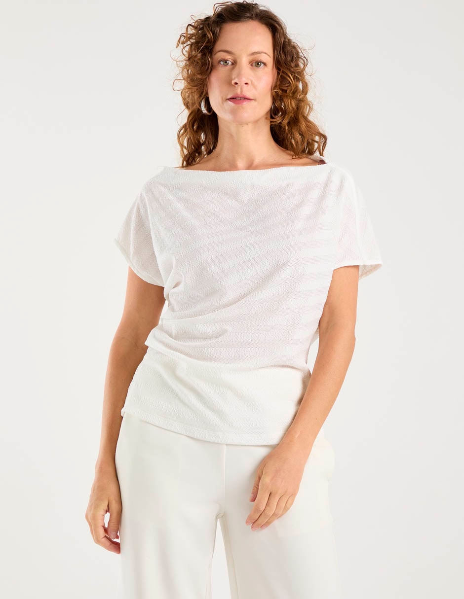 Blusa manga corta para mujer 1
