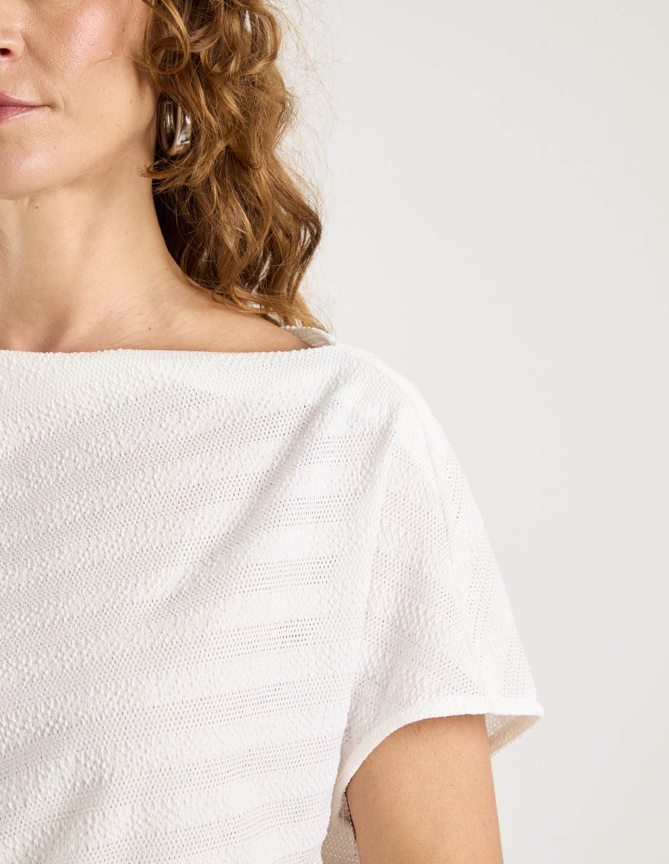 Blusa manga corta para mujer 9