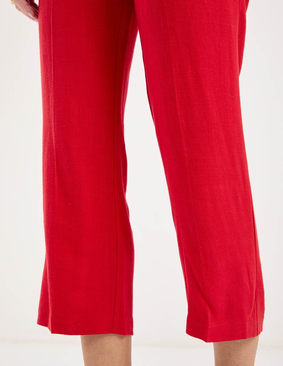 Pantalón capri straight para mujer 2