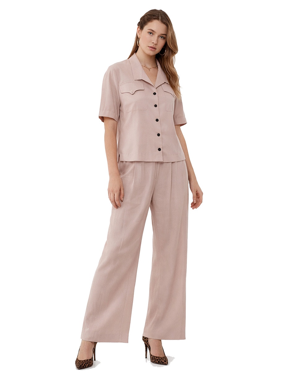 Pantalón amplio para mujer 4