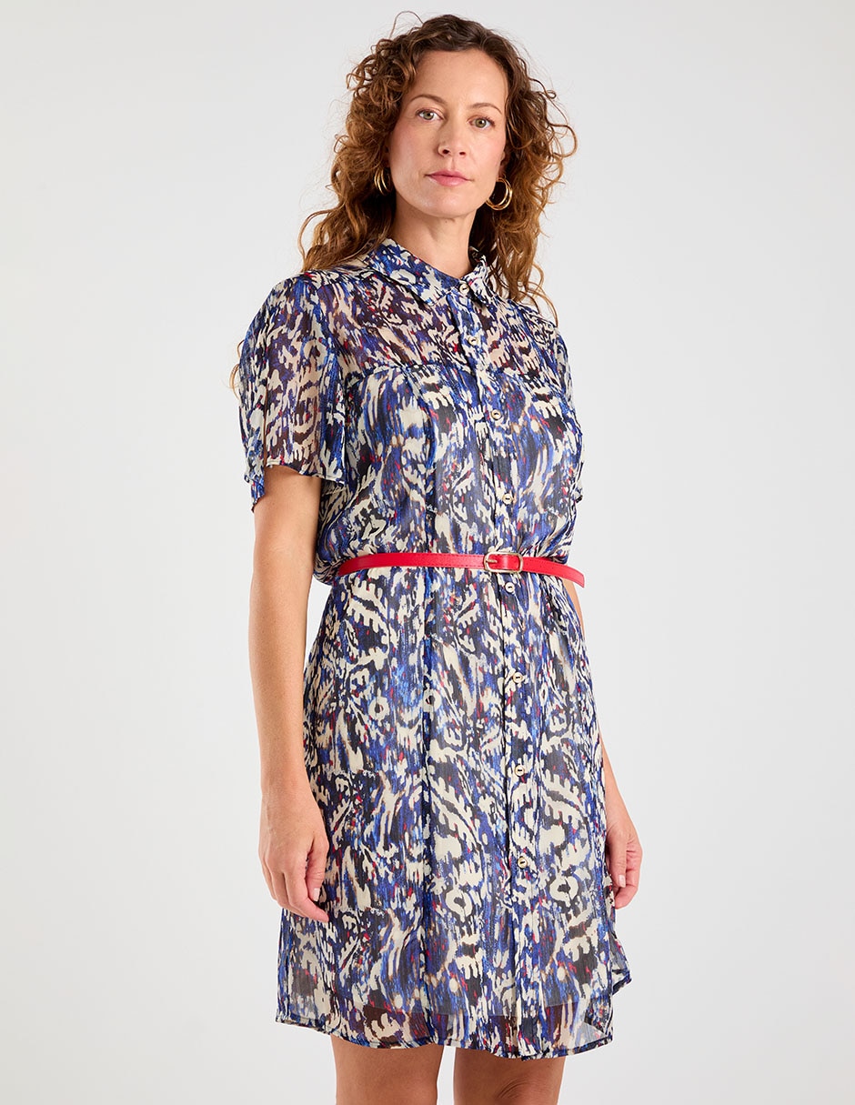 Vestido corto casual para mujer 1