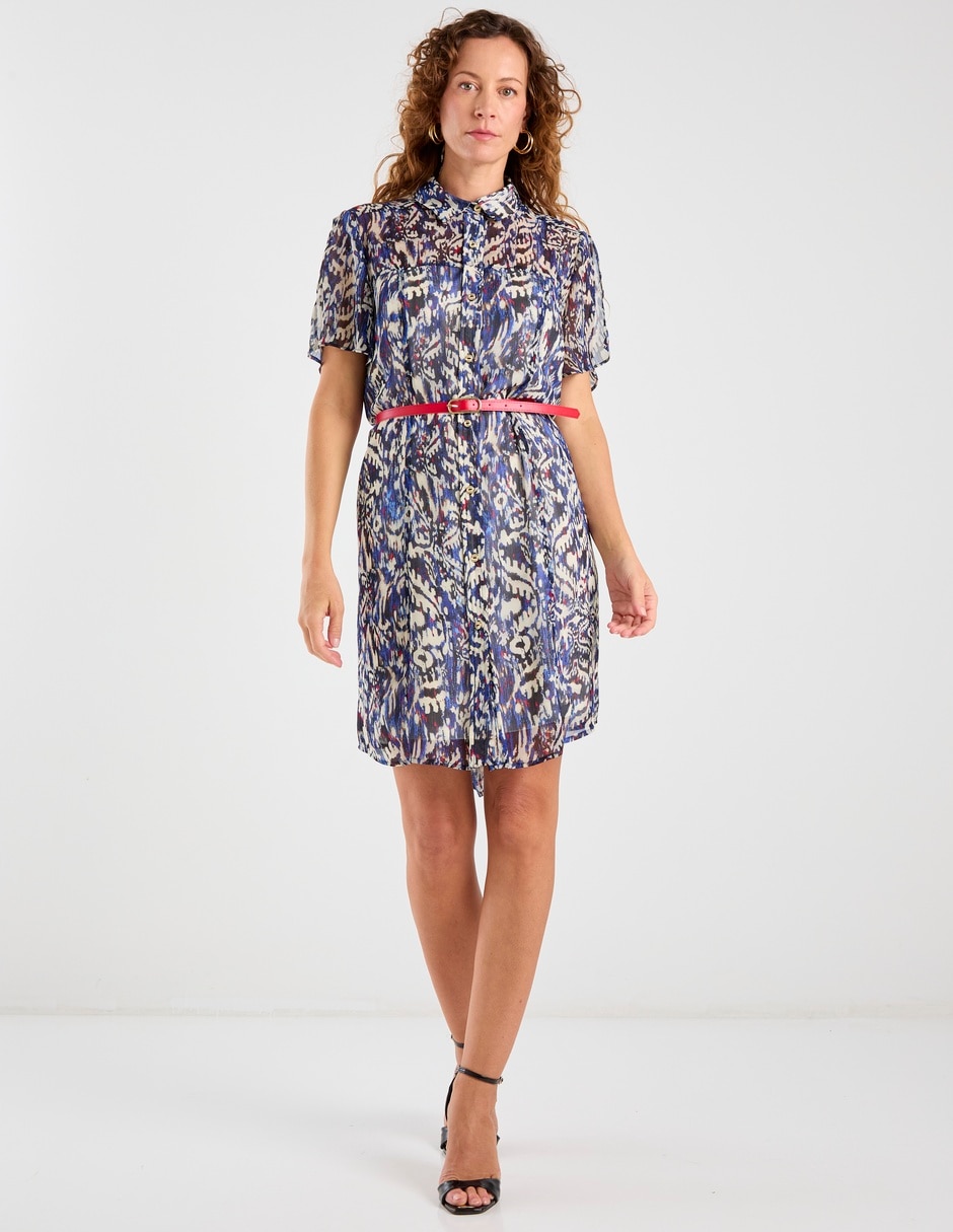 Vestido corto casual para mujer 8
