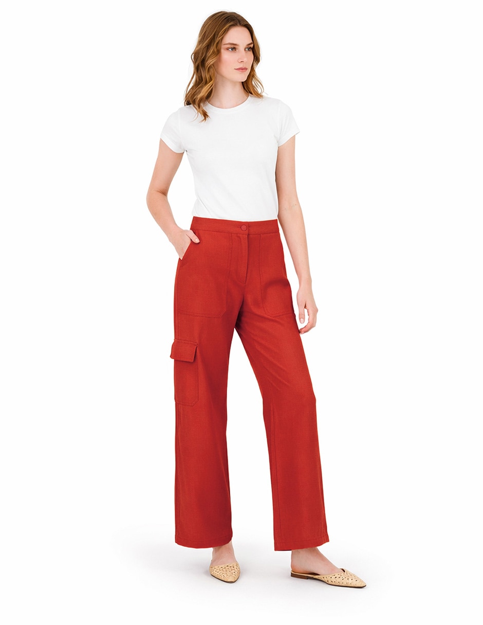 Pantalón amplio para mujer 7
